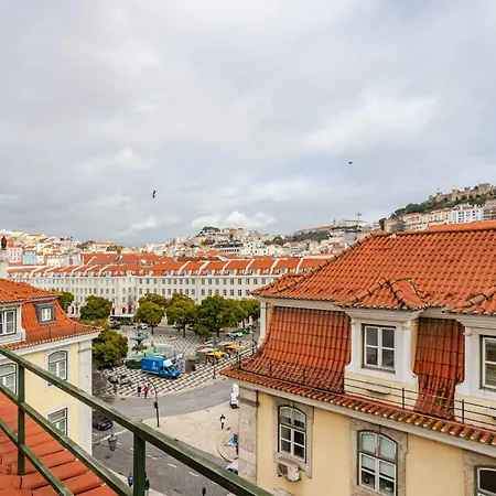 Boutique Duplex In Chiado With Epic Rossio View Lisboa