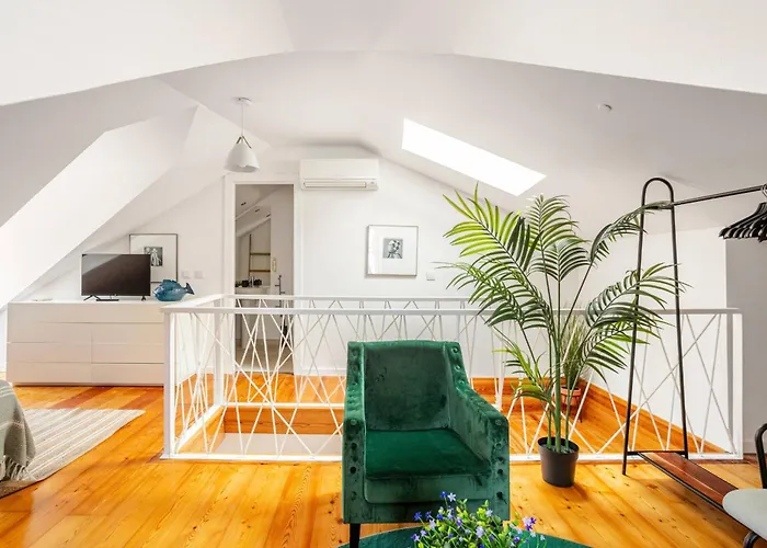 Appartement Boutique Duplex In Chiado With Epic Rossio View Lisboa
