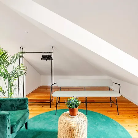 Boutique Duplex In Chiado With Epic Rossio View Apartment
