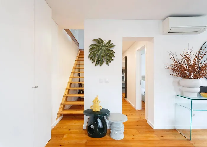 アパート Boutique Duplex In Chiado With Epic Rossio View