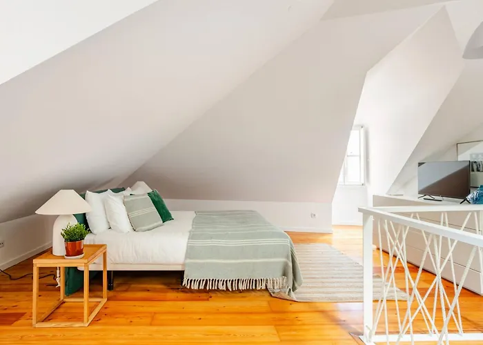 Appartement Boutique Duplex In Chiado With Epic Rossio View Lissabon