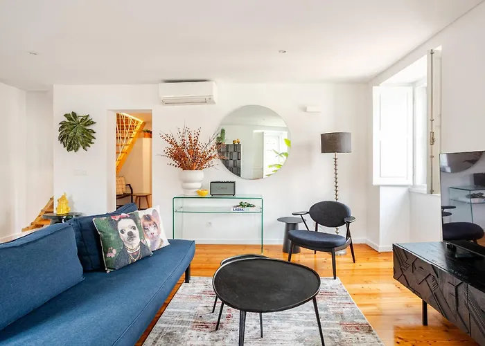 Boutique Duplex In Chiado With Epic Rossio View Apartment