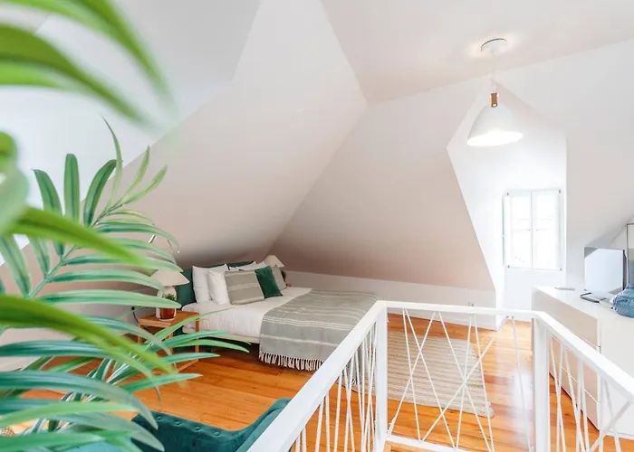 Apartment Boutique Duplex In Chiado With Epic Rossio View