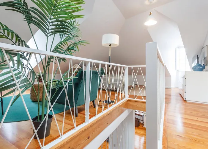 Boutique Duplex In Chiado With Epic Rossio View Lisbon
