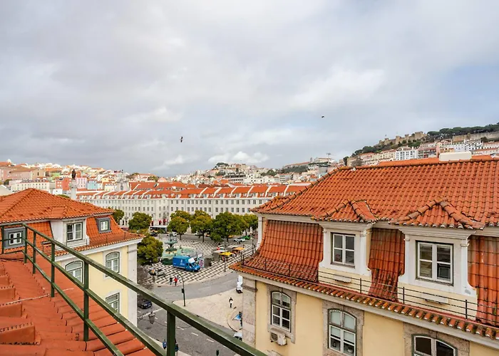 Boutique Duplex In Chiado With Epic Rossio View Lisbon