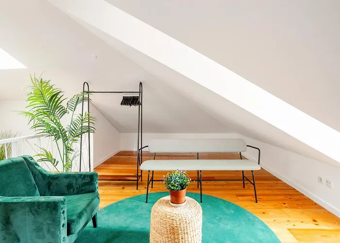 Boutique Duplex In Chiado With Epic Rossio View Apartment