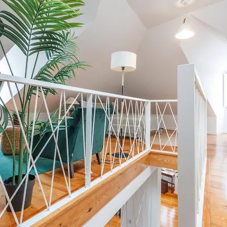 Boutique Duplex In Chiado With Epic Rossio View 리스본