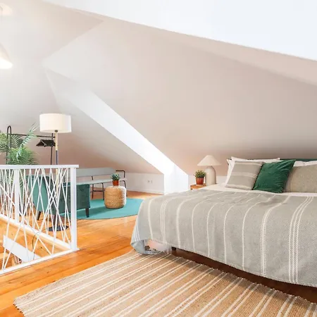 Boutique Duplex In Chiado With Epic Rossio View 아파트 *